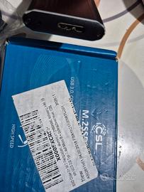 custodia per convertire ssd M2 in disco esterno