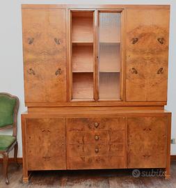 Mobile libreria e scrivania da lavoro abbinati