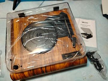 Giradischi con BT e FM radio