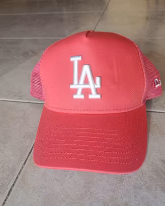 cappello New Era LA Fuxia trucker Nuovo