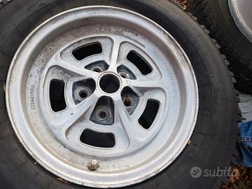 4 CERCHI IN LEGA 6,5Jx14  FIAT 130 COUPÈ