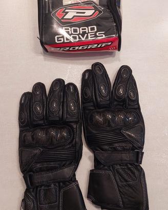 GUANTI MOTO IN PELLE RACING - PROGRIP 4016