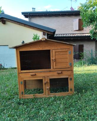 gabbia per conigli 