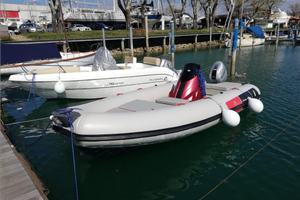 Gommone con motore Honda 40