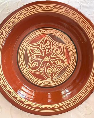 Centrotavola grande ceramica stile marocchino
