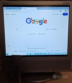 monitor TV samsung 17" con telecomando