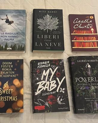 libri di vari generi e autori