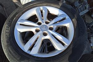 Set completo cerchi in lega 17 hyundai ix35 2015