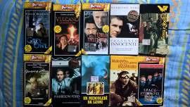 lotto 57 film originali in vhs a 50 cents l'uno