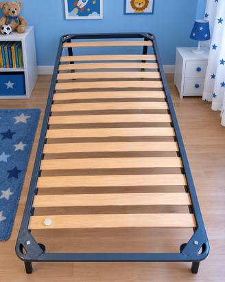 Letto singolo doghe in legno