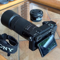 Fotocamera Sony a6300 Mirrorless + 2 obiettivi