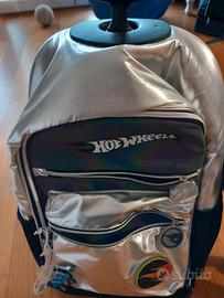 Cartella per la scuola con le ruote "hot wheels