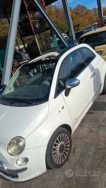 Fiat 500 C 1.4 16V 100 hp automatica PER RICAMBI