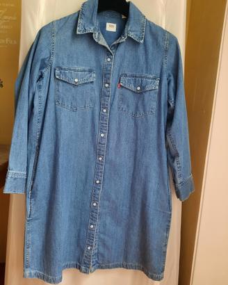 Camicia Lunga di Jeans Levi's  donna S