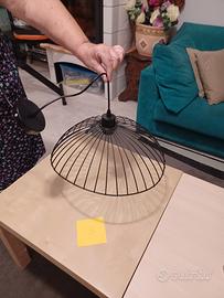 lampadario a sospensione  moderno in ferro 
