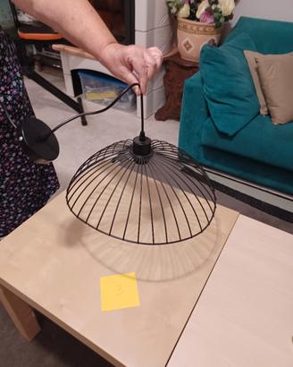 lampadario a sospensione  moderno in ferro 