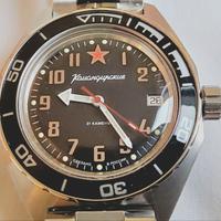 Vostok Komandirskie automatico 650537 2416B nero