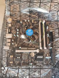 Scheda madre MSI B150M Bazooka + Intel i5-6400 + d