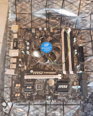 Scheda madre MSI B150M Bazooka + Intel i5-6400 + d