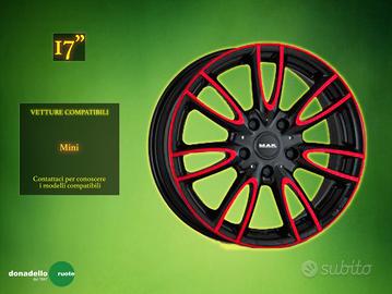Cerchi in Lega Mak 17" per Mini