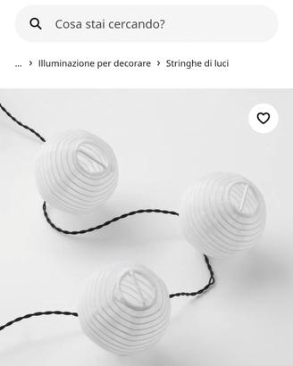 Luci a LED IKEA SOLVINDEN