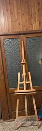 Cavalletto legno per pittore