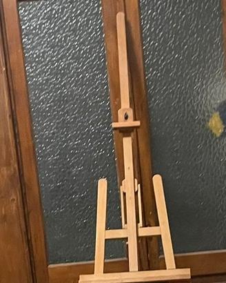 Cavalletto legno per pittore