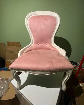 Poltrona shabby chic