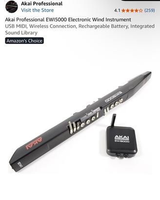 Akai Professional EWI5000 Flauto Elettronico