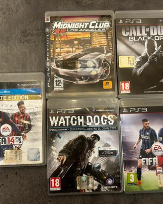 Lotto giochi PlayStation 3 PS3 originali