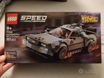 Lego 77256 speed Champions time machine from back 