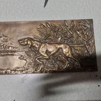 placca segugio caccia erba alta