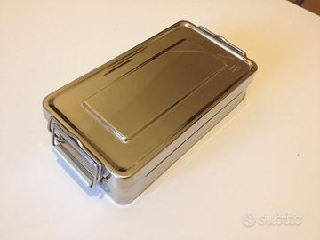 Scatola liscia in acciaio inox