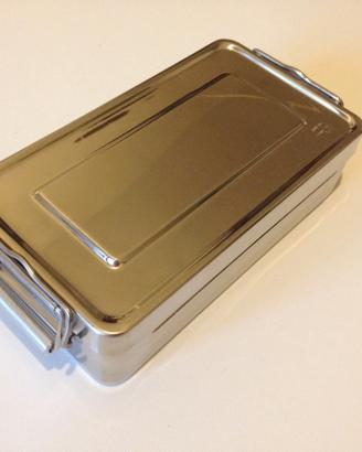 Scatola liscia in acciaio inox