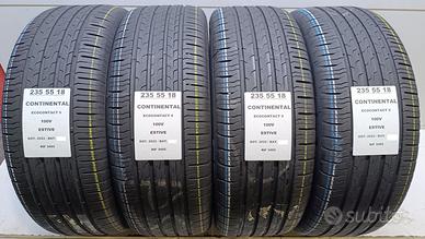 4 GOMME 235 55 18 CONTINENTAL RIF3495