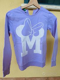 Felpa leggera Benetton Disney tg 10/11