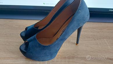 Scarpe tacco alto Blu 40 Carla Sanchez