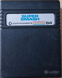 CARTUCCIA GIOCO COMMODORE 64 SUPER SMASH