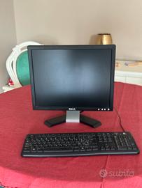 Set PC: Monitor Dell + Tastiera Logitech K120