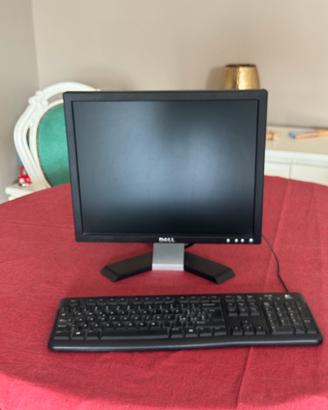 Set PC: Monitor Dell + Tastiera Logitech K120