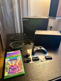 Xbox serie X Full Boxed + 5 Giochi + Accessori