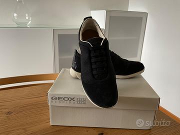 Scarpe geox  donna nere scamosciate taglia 40