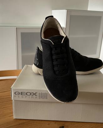 Scarpe geox  donna nere scamosciate taglia 40