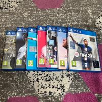 Giochi FIFA dal 17 al 23 per PS4