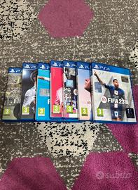 Giochi FIFA dal 17 al 23 per PS4