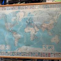 Carta Geografica del Mondo Michelin 2002 148x105