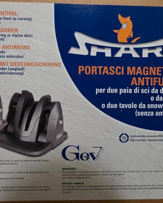Portasci magnetico Shark Gev


