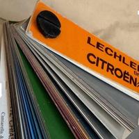 Mazzette colori carrozzeria auto Citroen storiche
