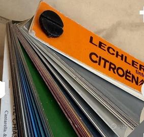 Mazzette colori carrozzeria auto Citroen storiche