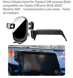 PORTACELLULARE TOYOTA CHR 2016-2023